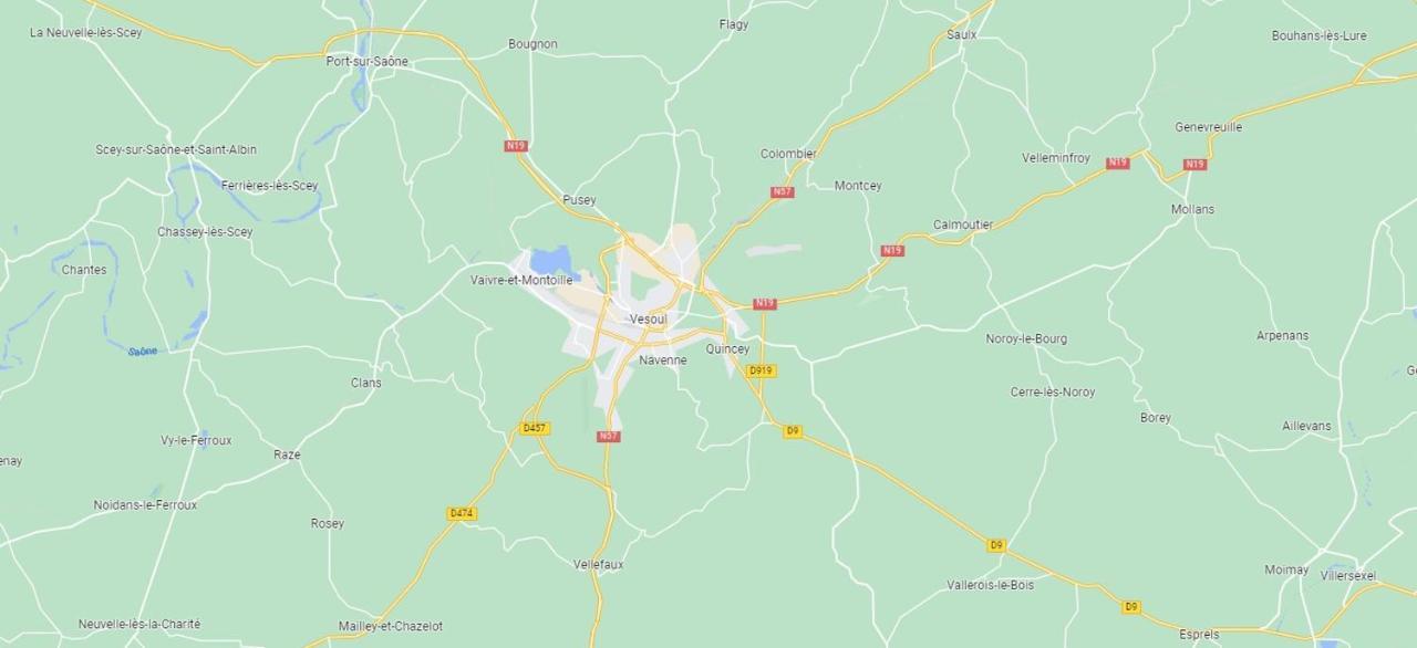 La Maison De Ville - 4 Chambres, 2 Sdb, Terrasse Et Garage - 90M2 Vesoul Eksteriør billede