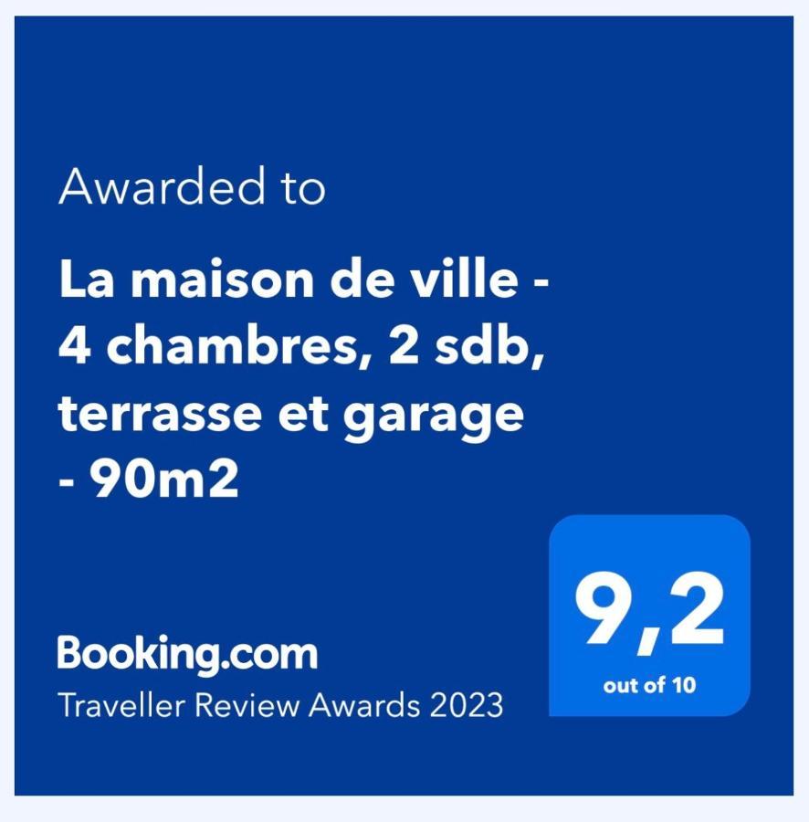 La Maison De Ville - 4 Chambres, 2 Sdb, Terrasse Et Garage - 90M2 Vesoul Eksteriør billede